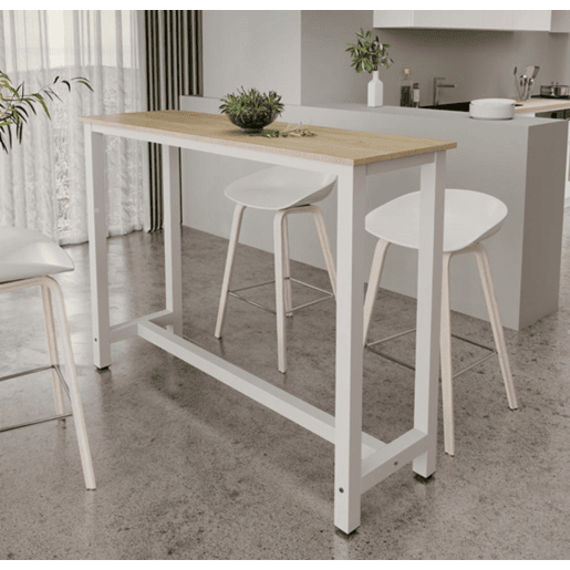 Mesa alta Cozinha Sala de jantar BrancoSonoma 140x100x40 Ani Muebles Bonitos