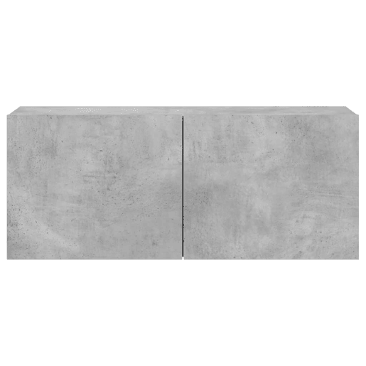 Móvel de parede para TV - Armário de TV 100x30x41 cm cinzento cimento