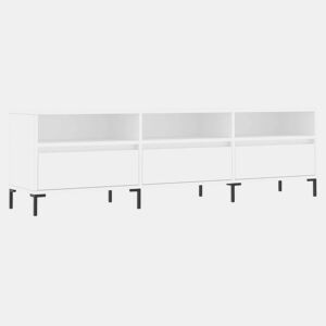 Móvel de TV - Modulo de TV - Armário de TV 150x30x44,5 cm derivados de madeira branco