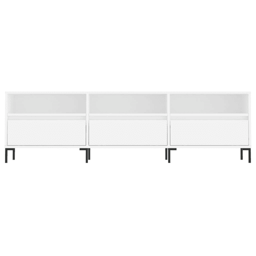 Móvel de TV - Modulo de TV - Armário de TV 150x30x44,5 cm derivados de madeira branco