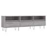 Móvel de TV - Modulo de TV - Armário de TV 150x30x44,5 cm derivados de madeira cinzento sonoma