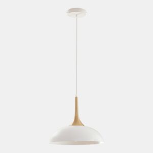 Candeeiro suspenso Blairgowrie 1 x E27 metal brancolatão colorido lux.pro