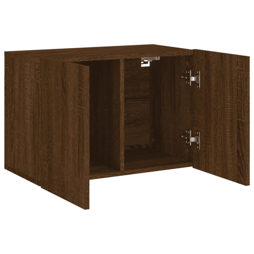 Móvel de parede para TV - Armário de TV 60x30x41 cm carvalho castanho