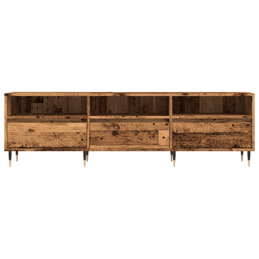 Móvel de TV - Modulo de TV - Armário de TV 150x30x44,5 cm derivados de madeira madeira velha