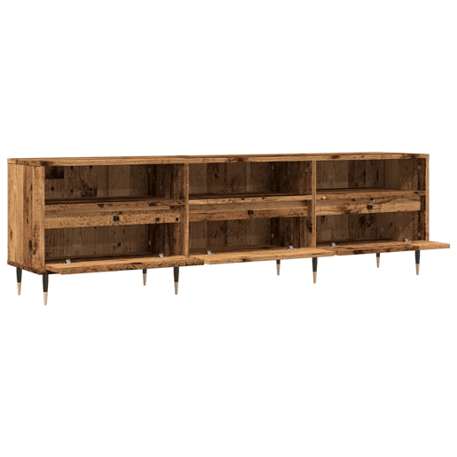 Móvel de TV - Modulo de TV - Armário de TV 150x30x44,5 cm derivados de madeira madeira velha