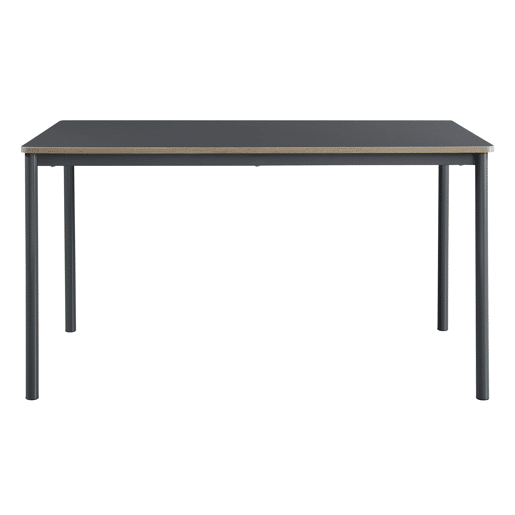 Conjunto de jantar Lindesberg de 5 peças 1 mesa com 4 cadeiras cinzento escuro en.casa