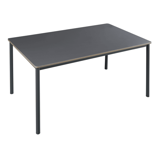 Conjunto de jantar Lindesberg de 5 peças 1 mesa com 4 cadeiras cinzento escuro en.casa