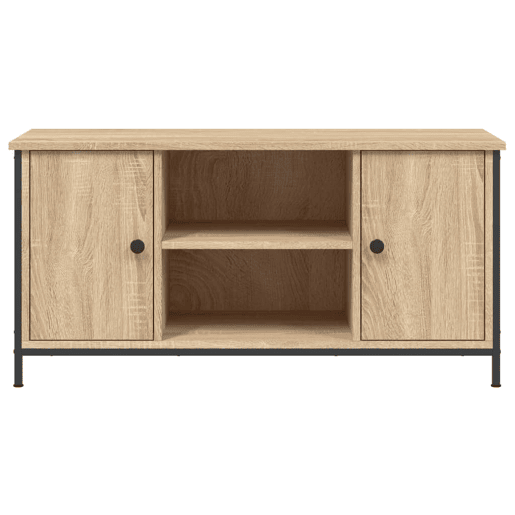 Móvel de TV - Modulo de TV - Armário de TV 100x40x50 cm derivados de madeira carvalho sonoma