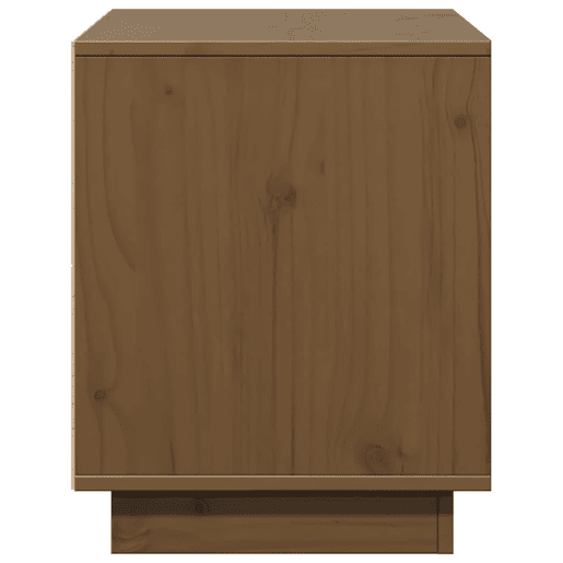 Móvel de TV - Modulo de TV - Armário de TV 74x35x44 cm madeira de pinho maciça castanho mel