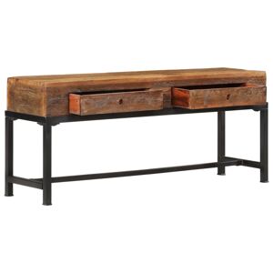 Móvel de TV - Modulo de TV - Armário de TV 110x30x46 cm madeira recuperada maciça