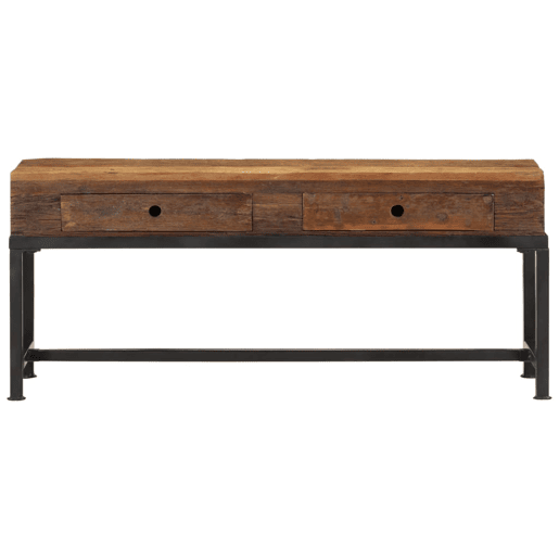 Móvel de TV - Modulo de TV - Armário de TV 110x30x46 cm madeira recuperada maciça