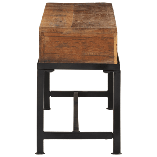 Móvel de TV - Modulo de TV - Armário de TV 110x30x46 cm madeira recuperada maciça