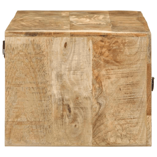 Armário de TV - Móvel de TV para parede 100x32x25 cm mangueira áspera maciça