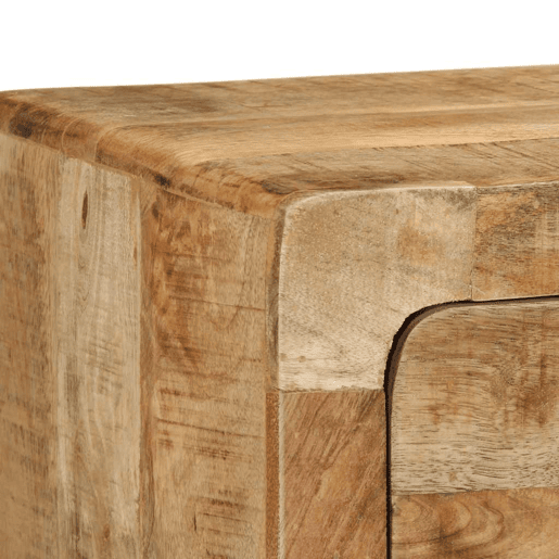 Armário de TV - Móvel de TV para parede 100x32x25 cm mangueira áspera maciça