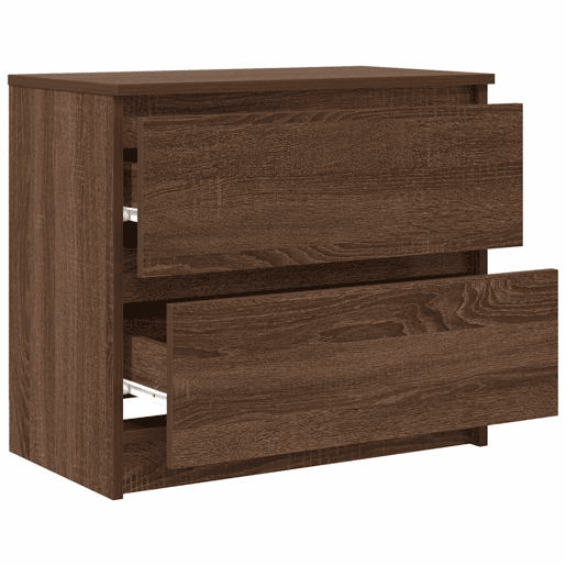Móvel de TV - Modulo de TV - Armário de TV 60x35x54 cm derivados de madeira carvalho castanho
