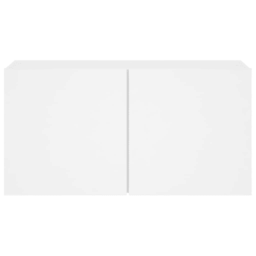 Móvel de parede para TV - Armário de TV 80x30x41 cm branco