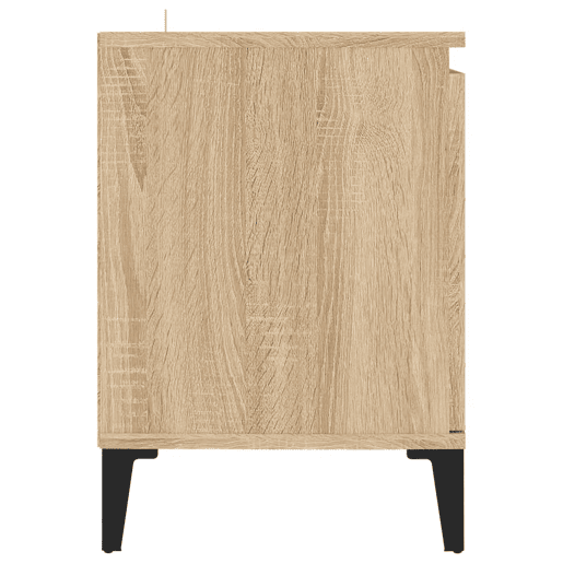 Móvel de TV - Modulo de TV - Armário de TV com pernas em metal 103,5x35x50 cm carvalho sonoma
