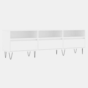 Móvel de TV - Modulo de TV - Armário de TV 150x30x44,5 cm derivados de madeira branco
