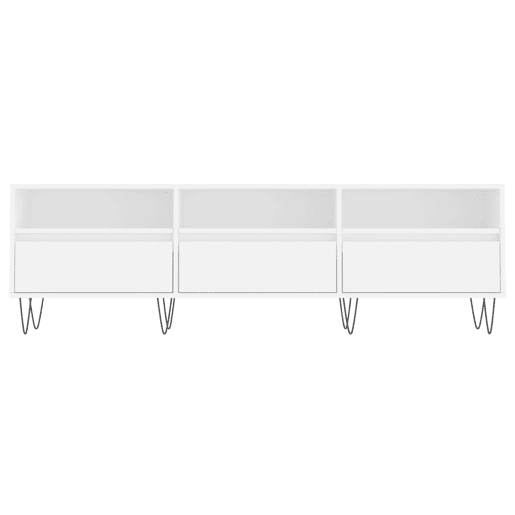 Móvel de TV - Modulo de TV - Armário de TV 150x30x44,5 cm derivados de madeira branco