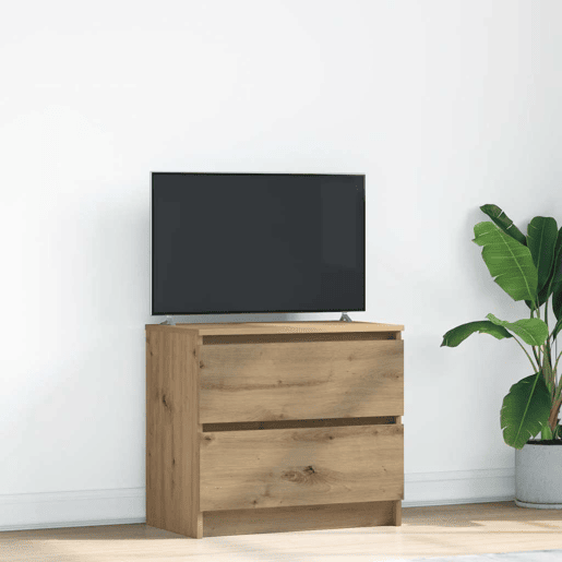 Móvel de TV - Modulo de TV - Armário de TV 60x35x54 cm derivados de madeira carvalho artisiano