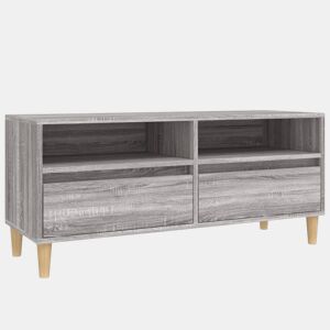 Móvel de TV - Modulo de TV - Armário de TV 100x34,5x44,5 cm derivados madeira cinzento sonoma