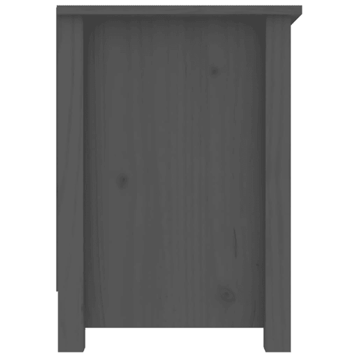 Móvel de TV - Modulo de TV - Armário de TV 103x36,5x52 cm madeira de pinho maciça cinzento