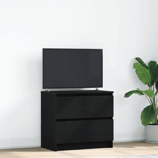 Móvel de TV - Modulo de TV - Armário de TV 60x35x54 cm derivados de madeira preto