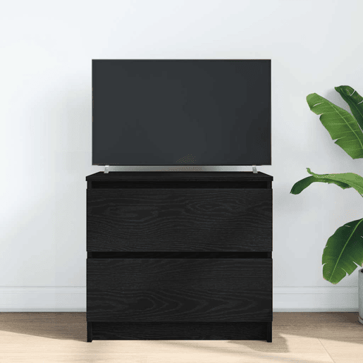 Móvel de TV - Modulo de TV - Armário de TV 60x35x54 cm derivados de madeira preto