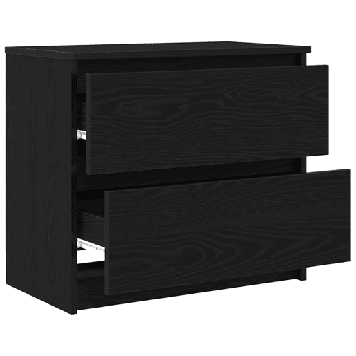 Móvel de TV - Modulo de TV - Armário de TV 60x35x54 cm derivados de madeira preto