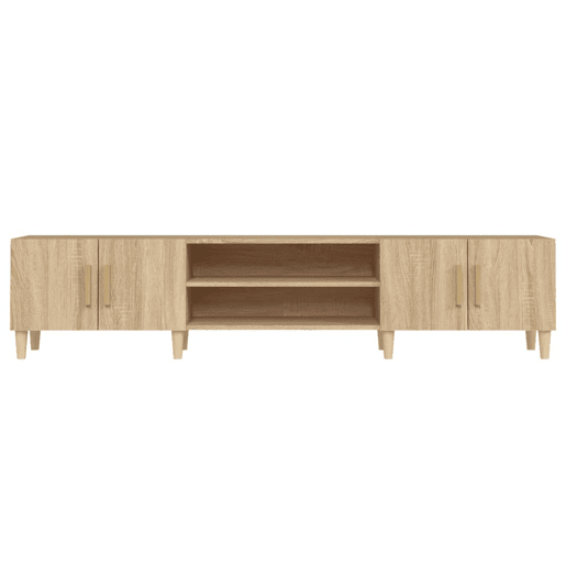 Móvel de TV - Modulo de TV - Armário de TV 180x31,5x40 cm derivados de madeira carvalho sonoma