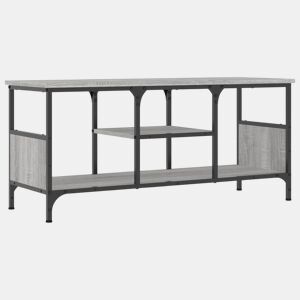 Móvel de TV - Modulo de TV - Armário de TV 100x35x45cm derivados de madeiraferro cinza sonoma