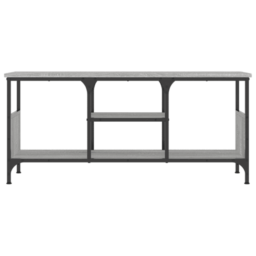 Móvel de TV - Modulo de TV - Armário de TV 100x35x45cm derivados de madeiraferro cinza sonoma
