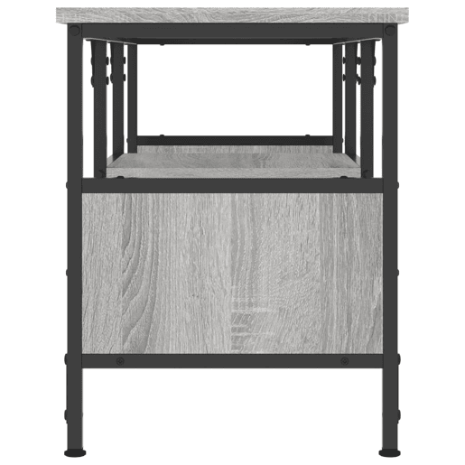 Móvel de TV - Modulo de TV - Armário de TV 100x35x45cm derivados de madeiraferro cinza sonoma