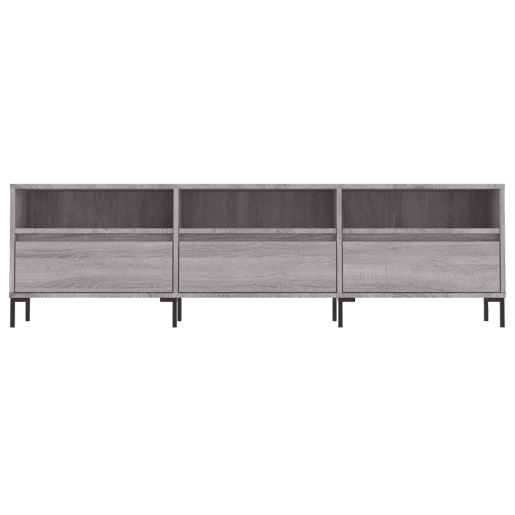 Móvel de TV - Modulo de TV - Armário de TV 150x30x44,5 cm derivados de madeira cinzento sonoma
