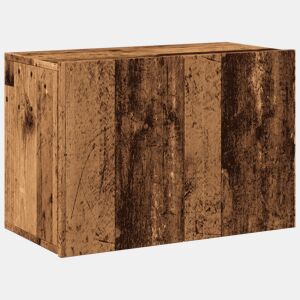 Móvel de parede para TV - Armário de TV 60x30x41 cm madeira velha