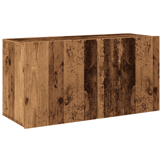 Móvel de parede para TV - Armário de TV 80x30x41 cm madeira velha