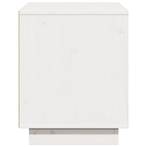 Móvel de TV - Modulo de TV - Armário de TV 74x35x44 cm madeira de pinho maciça branco