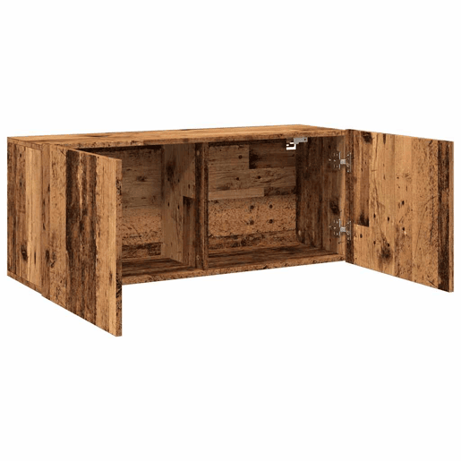 Móvel de parede para TV - Armário de TV 100x30x41 cm madeira velha