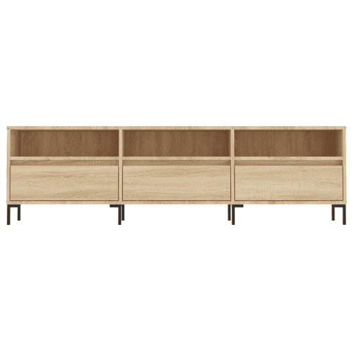 Móvel de TV - Modulo de TV - Armário de TV 150x30x44,5 cm derivados de madeira carvalho sonoma