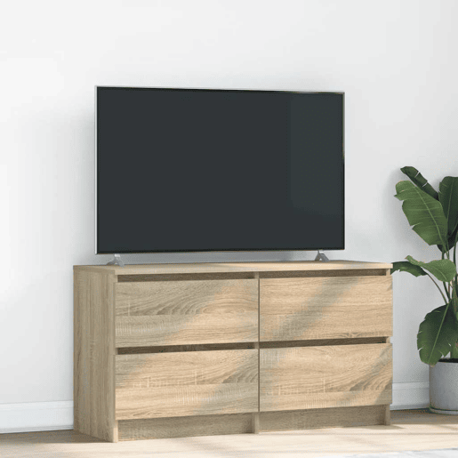 Móvel p TV, Armário de TV 100x35x54 cm madeira processada carvalho sonoma