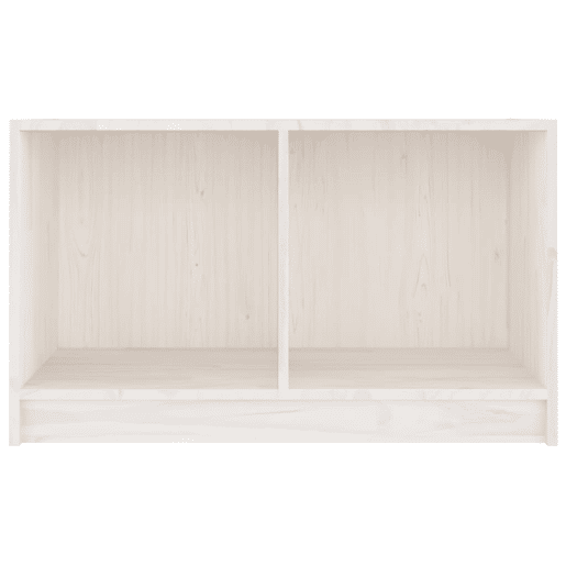 Móvel de TV - Modulo de TV - Armário de TV 70x33x42 cm madeira de pinho maciça branco