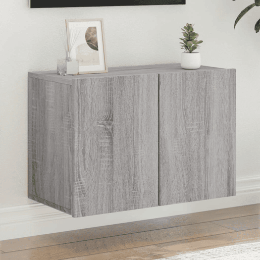 Móvel de parede para TV - Armário de TV 60x30x41 cm cinzento sonoma