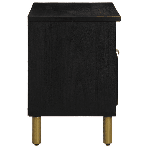 Móvel de TV - Modulo de TV - Armário de TV 80x33x46 cm derivados de madeira preto Móvel de TV - Modulo de TV - Armário de TV 80x33x46 cm derivados de madeira preto