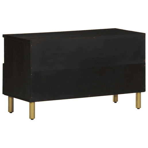 Móvel de TV - Modulo de TV - Armário de TV 80x33x46 cm derivados de madeira preto Móvel de TV - Modulo de TV - Armário de TV 80x33x46 cm derivados de madeira preto
