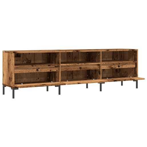Móvel de TV - Modulo de TV - Armário de TV 150x30x44,5 cm derivados de madeira madeira velha