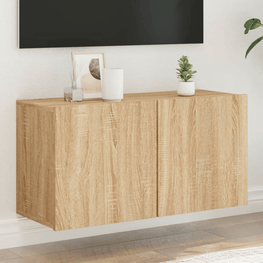 Móvel de parede para TV - Armário de TV 80x30x41 cm carvalho sonoma