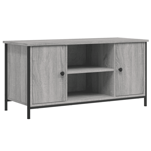 Móvel de TV - Modulo de TV - Armário de TV 100x40x50 cm derivados de madeira cinzento sonoma