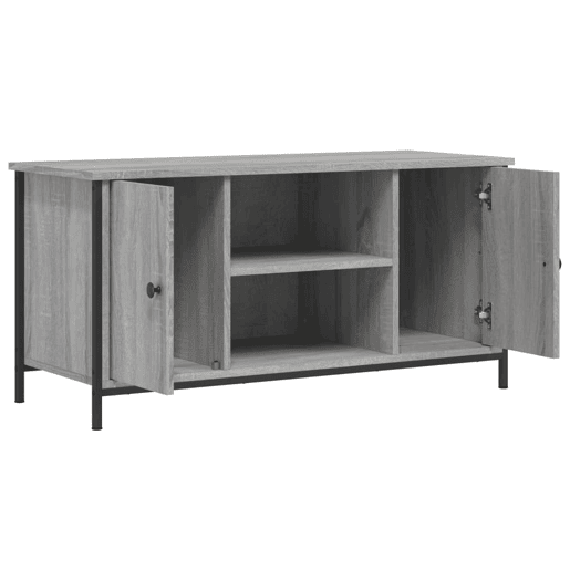 Móvel de TV - Modulo de TV - Armário de TV 100x40x50 cm derivados de madeira cinzento sonoma