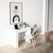 Mesa Consola extensible 222x90 Mesa Consola extensible 222x90 Blanco