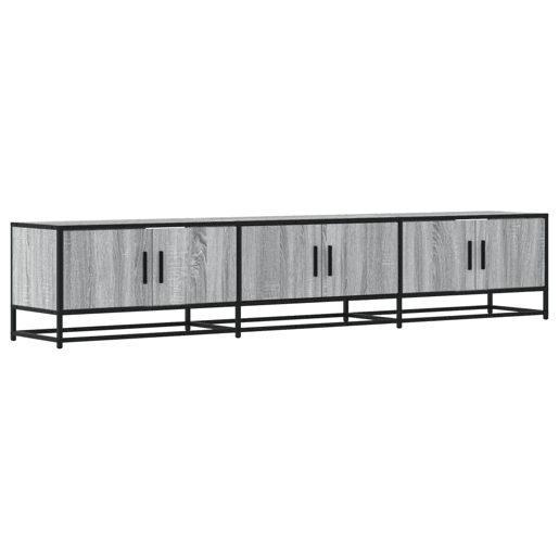 Móvel de TV - Modulo de TV - Armário de TV 210x35x41 cm derivados de madeira cinzento sonoma